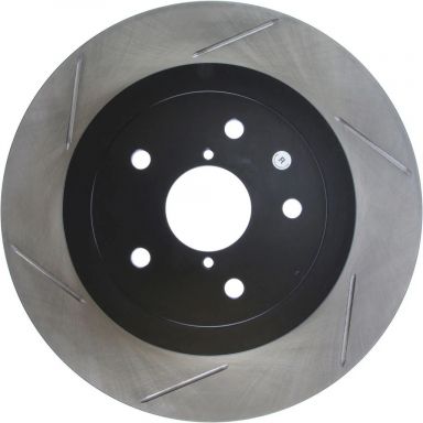 StopTech Power Slot Rear Right Slotted Rotor for 05-07 STi