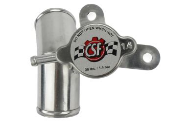 CSF Aluminum Filler Neck with High Pressure Radiator Cap for 13+ BRZ, 13-20 Toyota 86, 22+ GR86