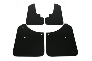 Rally Armor Basic Black Mud Flap w/Black Logo for 03-08 Subaru Forester