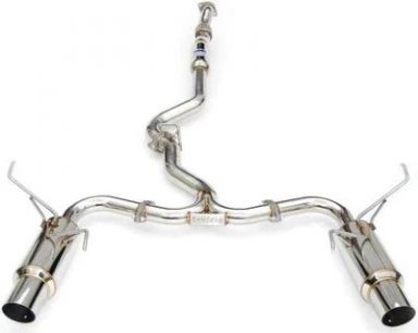 Invidia N1 Twin Outlet Single Layer Stainless Steel Tip Cat-Back Exhaust for 2022+ Subaru WRX