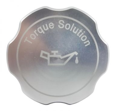 Torque Solution Billet Oil Cap for 89+ Subaru - Silver