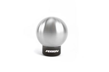Perrin 2.0in. SS Ball Shift Knob (w/Rattle Fix) for 15-22 Subaru WRX - Brushed