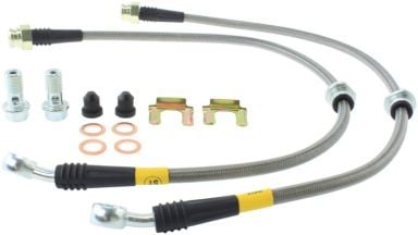 StopTech Stainless Steel Rear Brake Lines for 04-07 STi