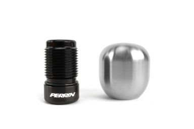 Perrin Brushed Barrel 1.85in Stainless Steel Shift Knob for 2022 BRZ, GR86 Manual