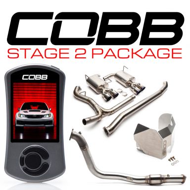 Cobb Stage 2 Power Package Titanium for 11-14 STI Sedan