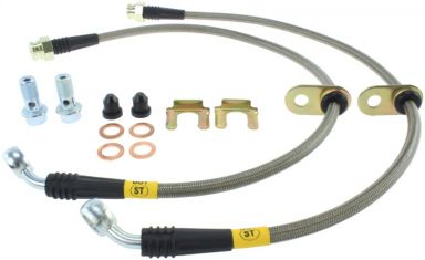 StopTech Stainless Steel Rear Brake Lines for 08-09 WRX