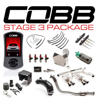 Cobb Stage 3 Power Package w/SF Intake for 11-14 Subaru STI Sedan