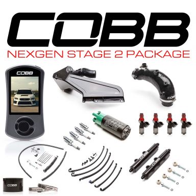 Cobb NexGen Stage 2 Power Package for 15-21 STI, 2018 Type RA - Redline Carbon Fiber
